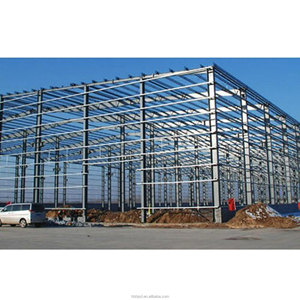 Poutre en acier galvanisé solide en forme de H, conception de ferme préfabriquée, panneau sandwich de marque HJSD, <span class=keywords><strong>garage</strong></span>, abri, maison - Product Image 2
