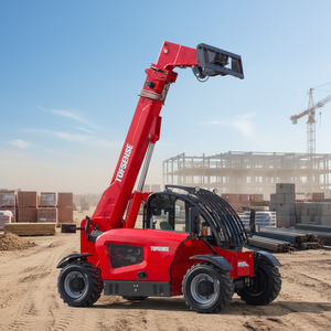 รถยกเทเลสโคปิคสำหรับพื้นที่ขรุขระยี่ห้อ Topsense ของจีน ขนาด 6 เมตร ผลิตในจีน ใช้เครื่องยนต์ Perkins รับน้ำหนักได้ 2.5 ตัน มาตรฐานยูโร 5 - Product Image 1