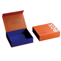 Boîte cadeau pour bijoux en papier pliable, impression décorative, laminage brillant gaufré, recyclable, élégante, personnalisée en Chine