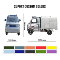 Explorateur d'usine vend des mini camionnettes Cargo camion électrique à quatre roues motrices