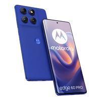 Smartphone con Pantalla OLED de 6.67" y 120Hz QHD, EDGE 60 PRO 5G, Color Azul Deslumbrante Pantone (512GB RAM, 12GB, Batería de 5999mAh, 108MP, Octa Core)