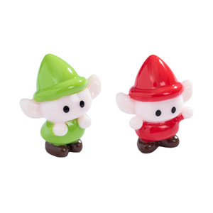 ตุ๊กตาเรซิ่นเอลฟ์คริสต์มาสขนาดเล็กสำหรับตกแต่งบ้านตุ๊กตาในช่วงเทศกาล - Product Image 2