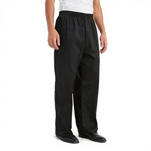 Pantalon de Chef Unisexe en Mélange de Coton de Haute Qualité, Taille Élastique, Coupe Ample, Détection Anti-Aiguille, pour Cuisine, Restaurant et Hôtel - Product Image 3