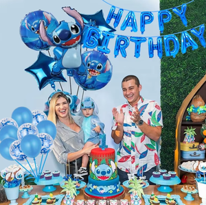 Venta caliente <span class=keywords><strong>de</strong></span> fábrica niños dibujos animados decoraciones para <span class=keywords><strong>fiesta</strong></span> <span class=keywords><strong>de</strong></span> cumpleaños <span class=keywords><strong>Lilo</strong></span> <span class=keywords><strong>y</strong></span> <span class=keywords><strong>Stitch</strong></span> globos <span class=keywords><strong>de</strong></span> película <span class=keywords><strong>de</strong></span> aluminio conjunto <span class=keywords><strong>de</strong></span> cumpleaños para niños - Product Image 4