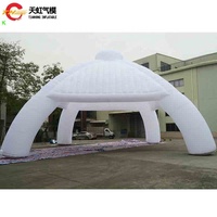 Tente de mariage gonflable géante de 10 m de diamètre, 4 pieds, pour événements commerciaux, plage, camping, chapiteau gonflable