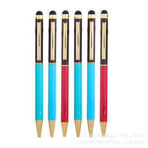 Bolígrafos Metálicos Delgados con Logotipo Personalizado, Bolígrafos Publicitarios Novedosos para Deportes y Hoteles con Metal Suave, Ancho de Escritura de 1.0 mm, MOQ Bajo - Product Image 2