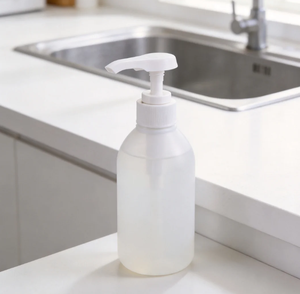 Bomba dosificadora de plástico blanca 28/410, de presión suave, a prueba de fugas, con cabezal de rosca para loción de manos, champú, ducha, botella de plástico para cosméticos. - Product Image 3