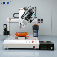 Sistema de Dispensación Automatizado con Válvula de Rosca para Pegamento de Dos Componentes y Alta Viscosidad en Encapsulado de PCB y Ensamblaje Industrial