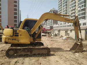 Cheap Price Used Komatsu PC60MR Mini Excavator Hot Sale Cost Effective Small Digger For Sale in Shanghai - Product Image 2