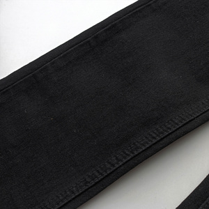 <span class=keywords><strong>Jeans</strong></span> Neri di Alta Qualità all'Ingrosso, Modello Dritto con Bottoni, Effetto Lavato per <span class=keywords><strong>Uomo</strong></span> - Product Image 4