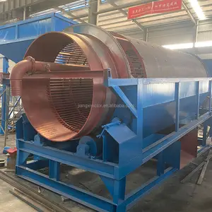 Rotary Drum Screen Separator Trommel Gold Washing Equipment GT1530 GT1540 Sand Gravel Trommel Screen With Gold Alluvial Washing