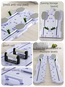 Nhà tập thể dục có thể tháo rời 5 trong 1 Pilates trượt Hội Đồng Quản trị bụng phòng tập thể dục Workout đa chức năng đẩy lên tập thể dục Pilates Hội Đồng Quản Trị - Product Image 3