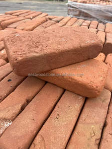 Ladrillos antiguos rojos viejos Ladrillos gruesos sólidos de arcilla para pared y piso - Product Image 6