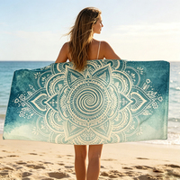 Custom Bath Towels Sports Towels with logo Print Blanket Cotton Polyester Cloth Fabric Kids High Quality Bulk Beach Towel