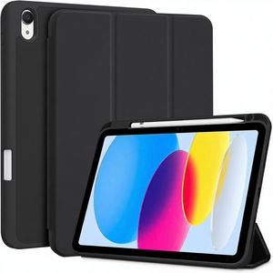 Coque ProCase pour iPad (A16) 11e <span class=keywords><strong>génération</strong></span> 11 pouces 10e avec support pour stylet, coque hybride, dos en TPU souple, prend en charge la fonction veille/réveil automatique - Product Image 1