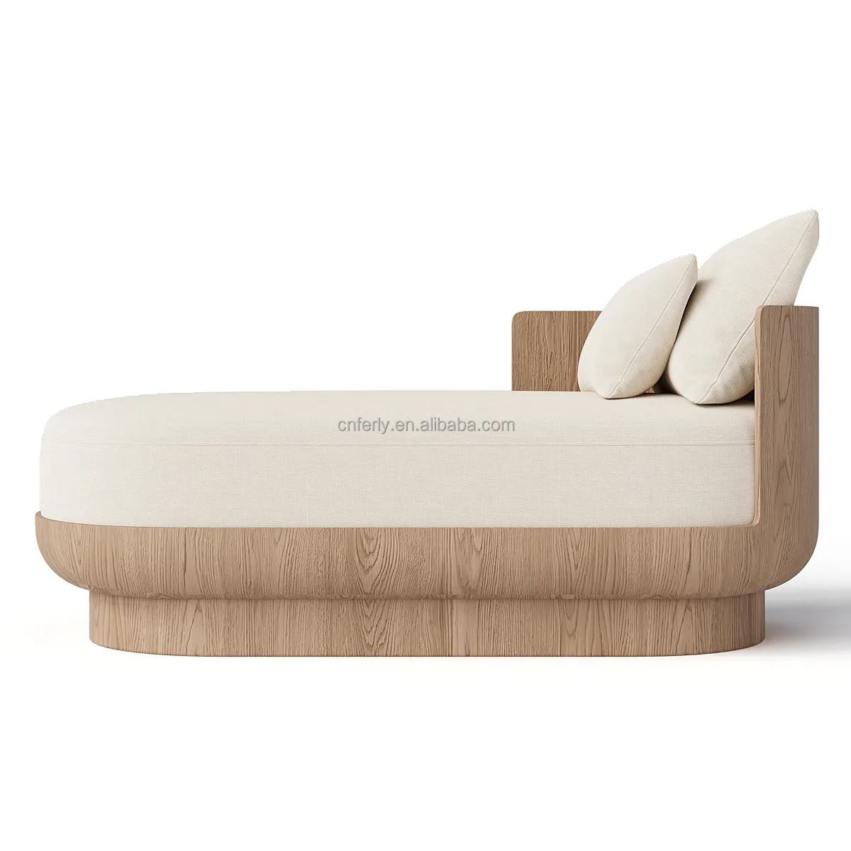 FERLY moderne Luxushotelmöbel-Sets Tagesplatzsofa für Schlafzimmermöbel Massivholz-Daybed-Schlafsofa