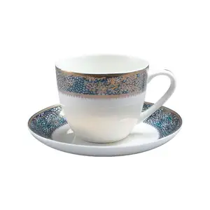 Кофейная чашка для отеля эспрессо, чайные чашки, чайные чашки и блюдце