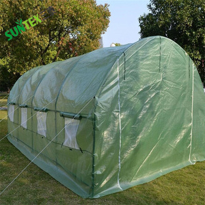 <span class=keywords><strong>Serre</strong></span> tunnel extérieure pour plantes, protection UV, couvertures en plastique PE vert, tunnel poly, <span class=keywords><strong>serre</strong></span> verte - Product Image 4