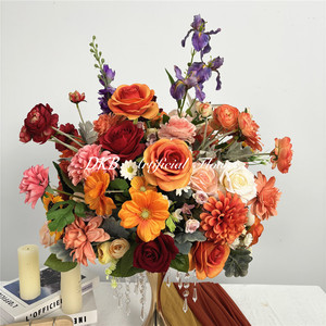 Decoración para el Día de la Madre, Arreglo Floral para Bodas, Bola de Flores para Decorar el Pasillo de Entrada para Celebraciones - Product Image 2