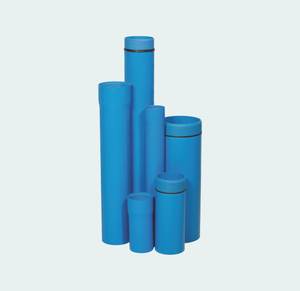 Involucro in <span class=keywords><strong>PVC</strong></span> a pressione DN115 tubo del pozzo d'acqua di colore blu - Product Image 1