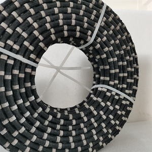 Cavo diamantato in acciaio da 8,8 mm resistente per il taglio del ferro, disponibile OEM, taglio liscio ad alta velocità per acciaio, arenaria e marmo - Product Image 5