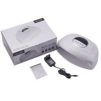 SUNKIN Sèche-ongles professionnel pour manucure 380W Grande lampe à ongles UV LED pour salon de beauté à la maison Utilisation à deux mains