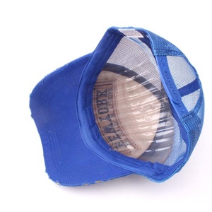 Casquette Trucker Vintage 5 Panneaux Lavée avec Patch Brodé Personnalisé Effet Vieilli – Vente en Gros - Product Image 5