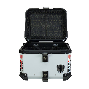 OEM disponible de aluminio 45L accesorios <span class=keywords><strong>baratos</strong></span> motocicleta maletero motocicleta cola caja - Product Image 5