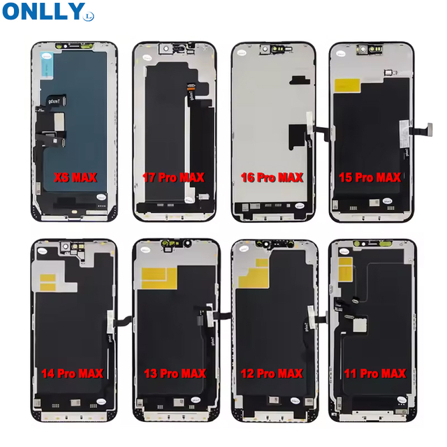 Mobile Display Combos for IPHONE 5 6 7 8G X XS XS MAX XR 11 12 13 14 15 PRO MAX 16PLUS Lcd Display Touch Screen Replacement Part