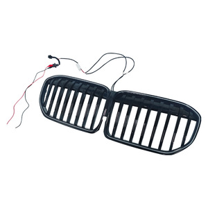 Per <span class=keywords><strong>BMW</strong></span> Serie 7 G12 19-22 Griglia Frontale <span class=keywords><strong>Nera</strong></span> Lucida con Luci LED, Griglia a Linea Singola con Luci, Set di Parti Modificate - Product Image 6