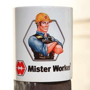 MISTER WORKER - MWBR-0008-01 Tasse à petit-déjeuner - EAN 0738097870007 MISTER WORKER WORKWEAR - Product Image 1
