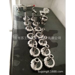 Vitres de visée sanitaires en acier inoxydable avec éclairage LED, fournies par le fabricant, vitres teintées lumineuses articulées - Product Image 3