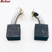 Brosse en carbone de remplacement pour marteau perforateur électrique, brosse en graphite, accessoire pour machine de découpe et de polissage, pièces d'outils électriques