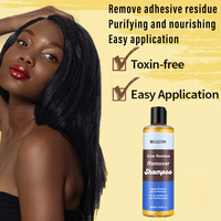 Shampoo démaquillant pour colle à cheveux Bellezon, marque privée, pour perruques et résidus de colle sur la dentelle frontale