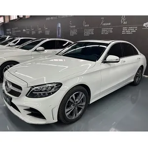 Auto usate Mercedes Benz C200L a sinistra di guida sportiva di lusso 5 posti berlina auto a benzina per la vendita