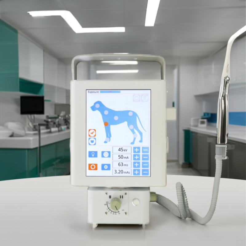 Portable Veterinary Animal ECG Monitor Digital