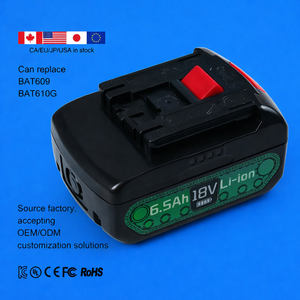 <span class=keywords><strong>Batterie</strong></span> de remplacement 18V pour <span class=keywords><strong>Bosch</strong></span> Professional, compatible avec GBA18V80 BAT622 BAT612, <span class=keywords><strong>batterie</strong></span> Li-ion pour outils <span class=keywords><strong>Bosch</strong></span> - Product Image 1
