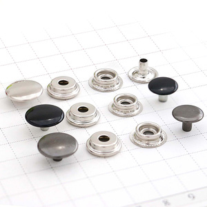 Heavy Duty Metal <strong>Popper</strong> Brass Snap Fastener Buttons for <strong>Clothing</strong> Leather - Product Image 3