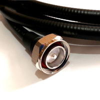 Assurance qualité de l'approvisionnement d'usine 4.3-10 prise mâle à 7/16 Din mâle pour assemblage de câble de raccordement superflexible 1/2 "Superflex