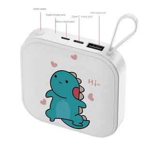 New Cute <span class=keywords><strong>Cartoon</strong></span> 10000mah Powerbank Dinossauros Coelhos Ursos Padrão Portátil <span class=keywords><strong>Mini</strong></span> <span class=keywords><strong>Power</strong></span> <span class=keywords><strong>Bank</strong></span> - Product Image 2