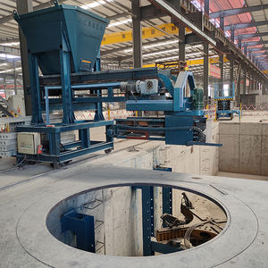 Nouveau produit moule de trou d'homme en béton préfabriqué tuyau en béton faisant <span class=keywords><strong>la</strong></span> machine - Product Image 4