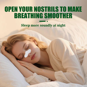 Bandes nasales en gel anti-ronflement OEM Prévention efficace du ronflement et promoteur de sommeil réparateur - Product Image 2