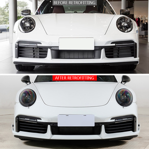 Kit de Carrocería para 911, Modificación y Mejora de Automóviles 2020-2024, Parachoques Delantero Original 992, Rejilla Delantera - Product Image 2