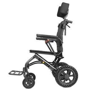 Silla de ruedas ligera Transit Silla de ruedas de respaldo alto con soporte para la cabeza - Product Image 3