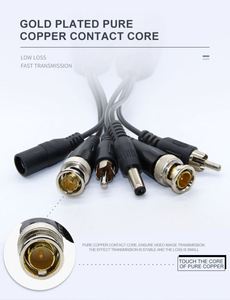 <span class=keywords><strong>3</strong></span> en 1 Video Power <span class=keywords><strong>Audio</strong></span> 8MP Video Balun BNC a Rj45 Convertidor Transmisor de par trenzado Balun para accesorios CCTV - Product Image 3