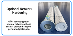 मजबूत औद्योगिक धूल कलेक्टर सेल प्लेट फिल्टर स्टेनलेस स्टील टॉप लोडिंग एंटी-स्टैटिक प्लेक्टेड बैग फिल्टर कारतूस - Product Image 4