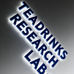 Letras Iluminadas LED Acrílicas 3D Personalizadas con Retroiluminación para Uso Comercial en Exteriores, Oficinas y Tiendas - Product Image 1