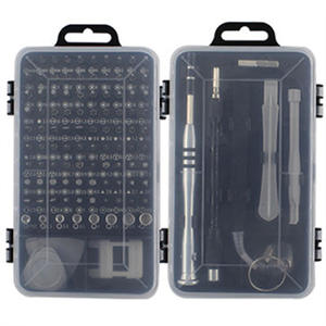 ชุดไขควงซ่อมโทรศัพท์มือถืออื่นๆ 115 in 1  ทำจากเหล็กโครเมียมวาเนเดียม ด้ามจับอะลูมิเนียม พร้อมกล่องเก็บหัวไขควง - Product Image 2