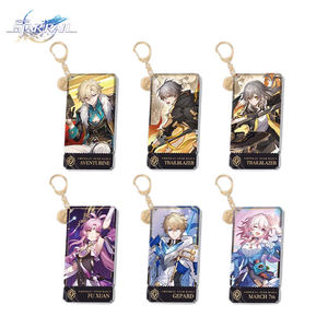 Llavero acrílico personalizado con licencia oficial Honkai Star Rail, llavero acrílico de dibujos animados de <span class=keywords><strong>Anime</strong></span> - Product Image 5