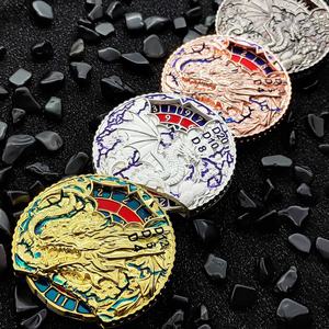 Dados Mágicos de Dragón Arcoíris, Dados Metálicos para Juegos de Rol, Ruleta, Dados DND - Product Image 5